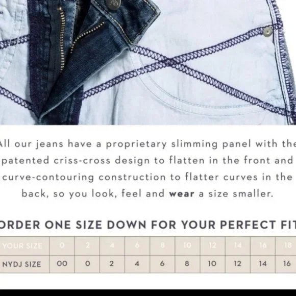 NYDJ ami skinny jeans Sierra Jag animal print jeans size 10 and 12 - Picture 5 of 16